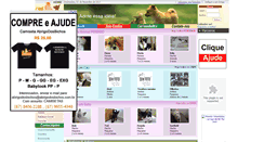 Desktop Screenshot of abrigodosbichos.com.br
